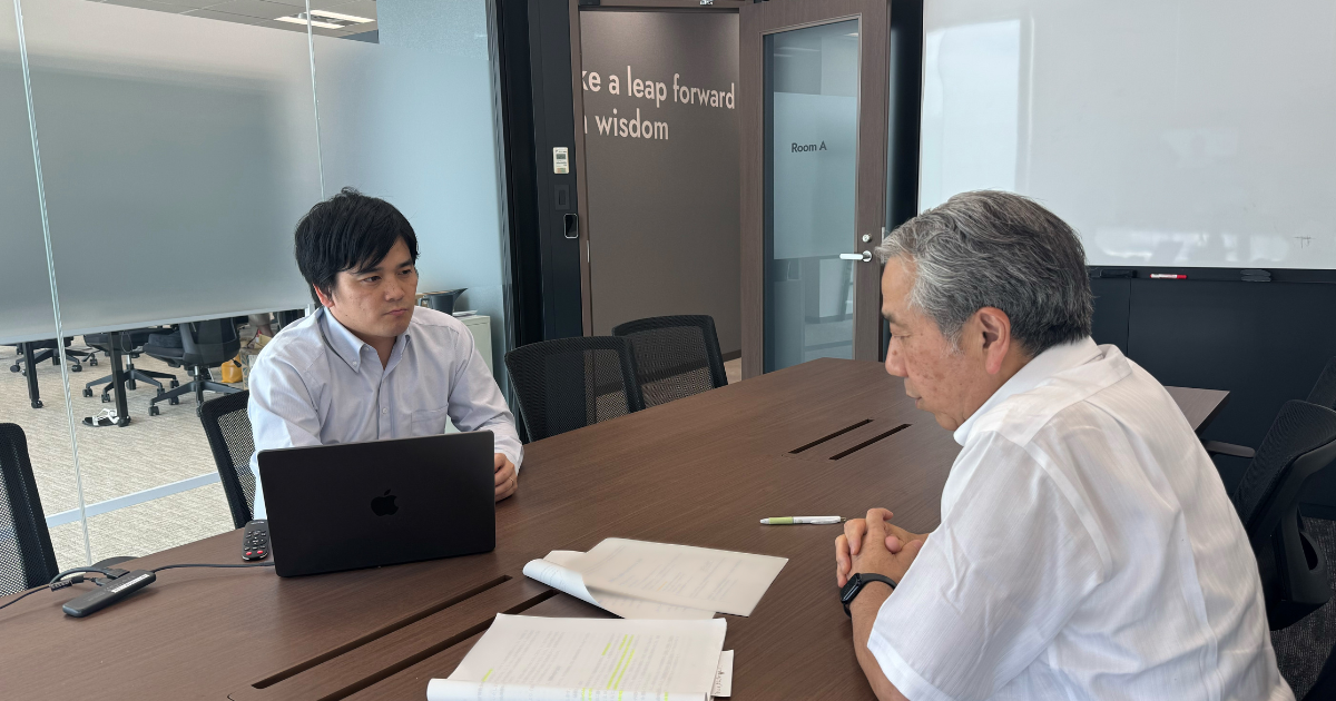 谷川昌平 Wizleap代表が質問する様子